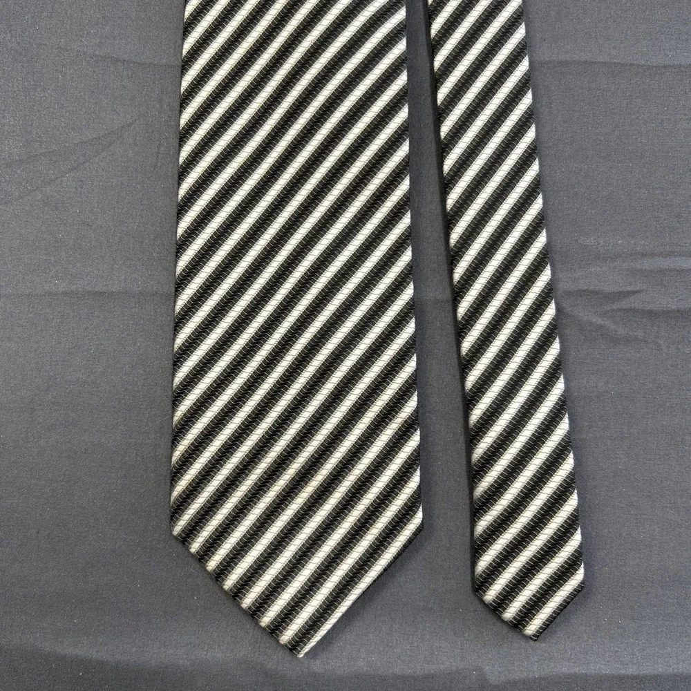 George brand necktie featuring a striped pattern